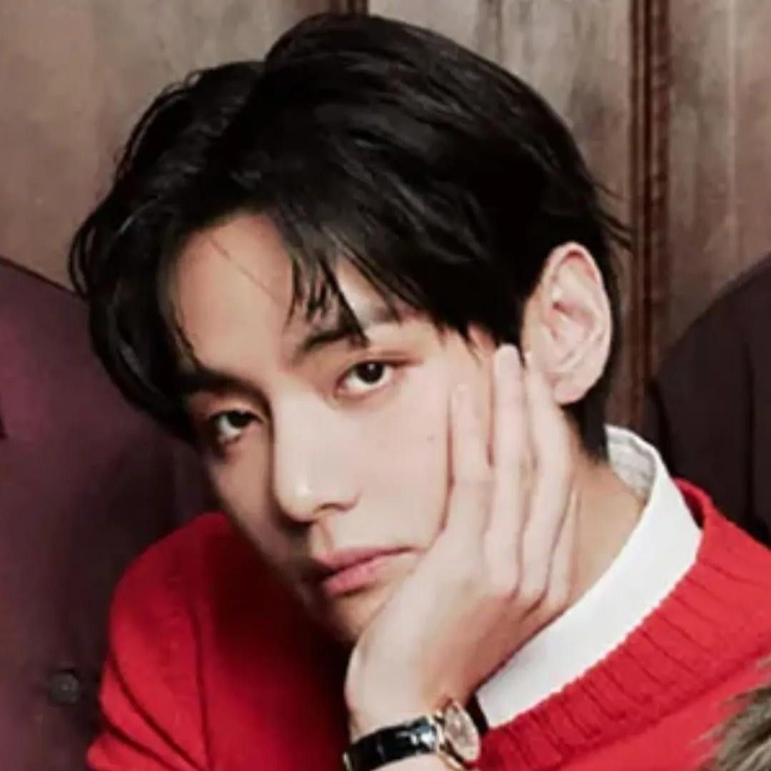 A moment captured by V (BTS)'s fan