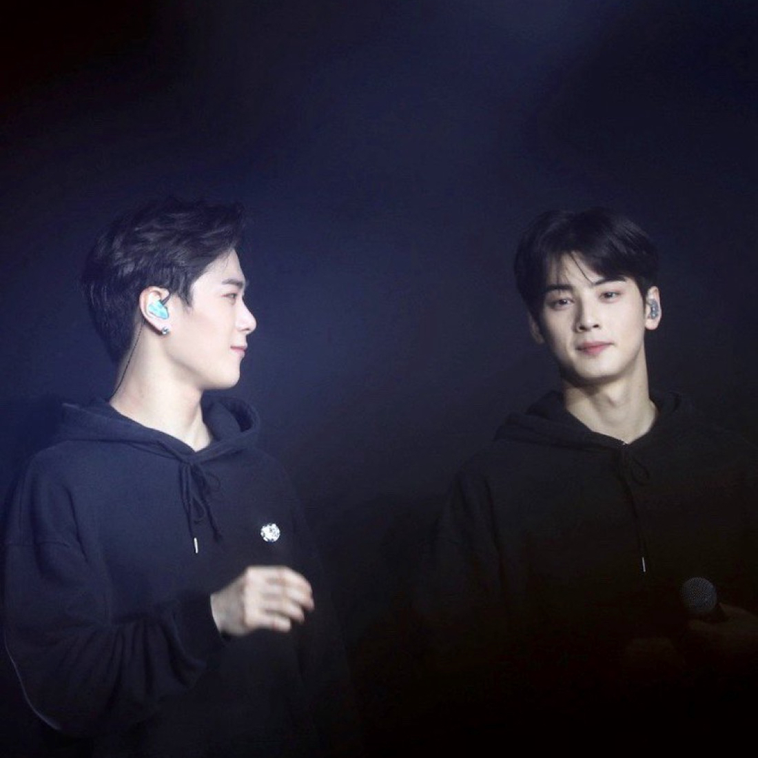 Recent activity shot of Moonbin (ASTRO)