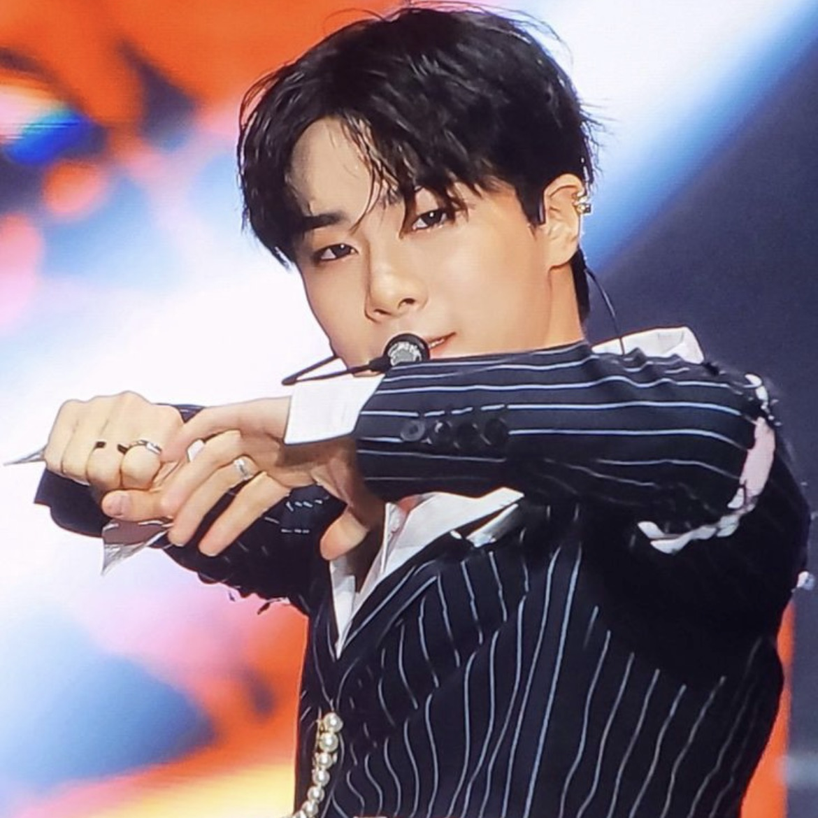 Recent activity shot of Moonbin (ASTRO)