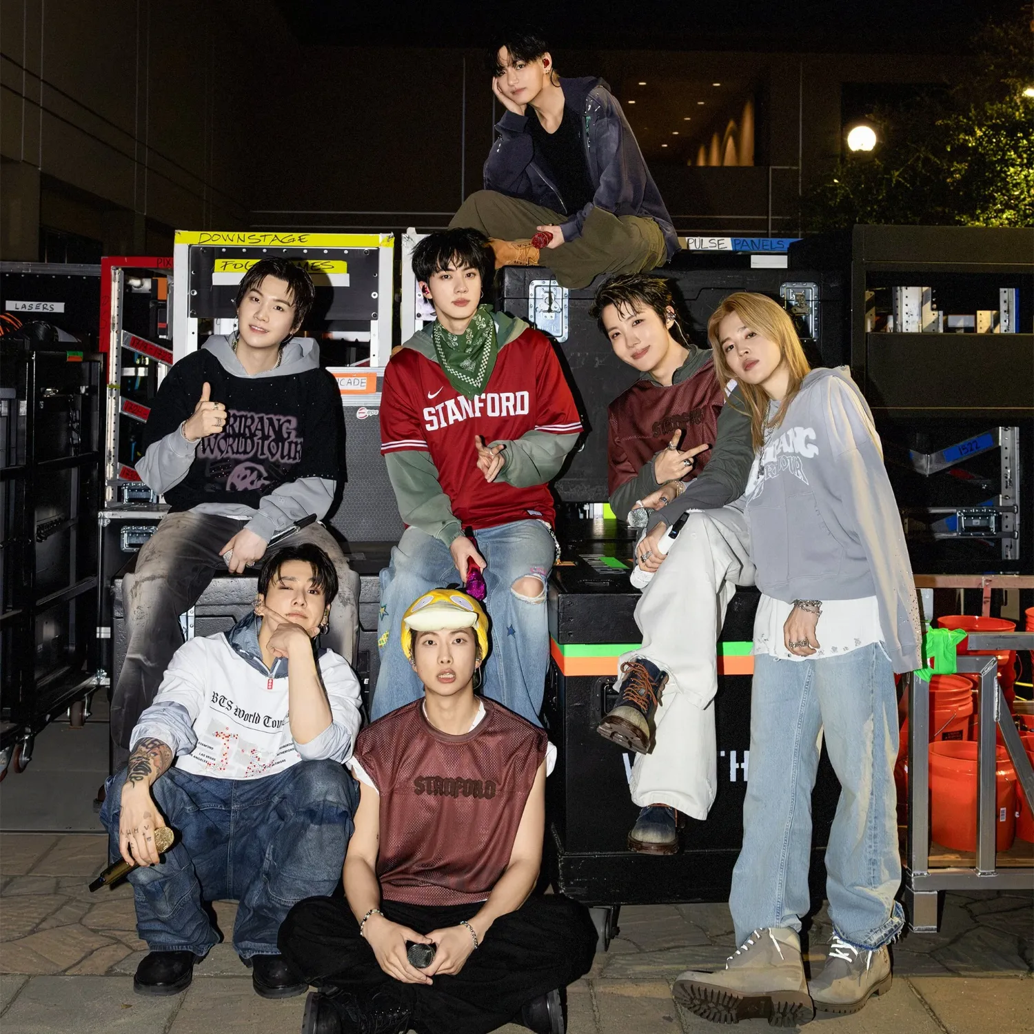 Recent activity shot of BTS