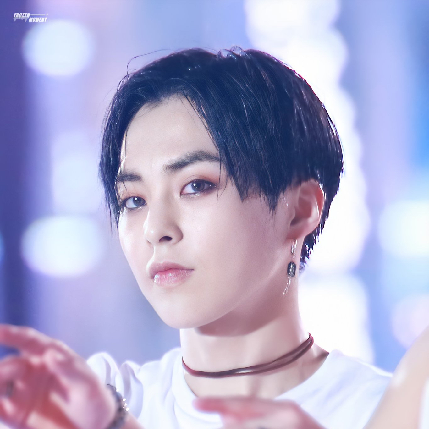 A moment captured by Xiumin (EXO)'s fan