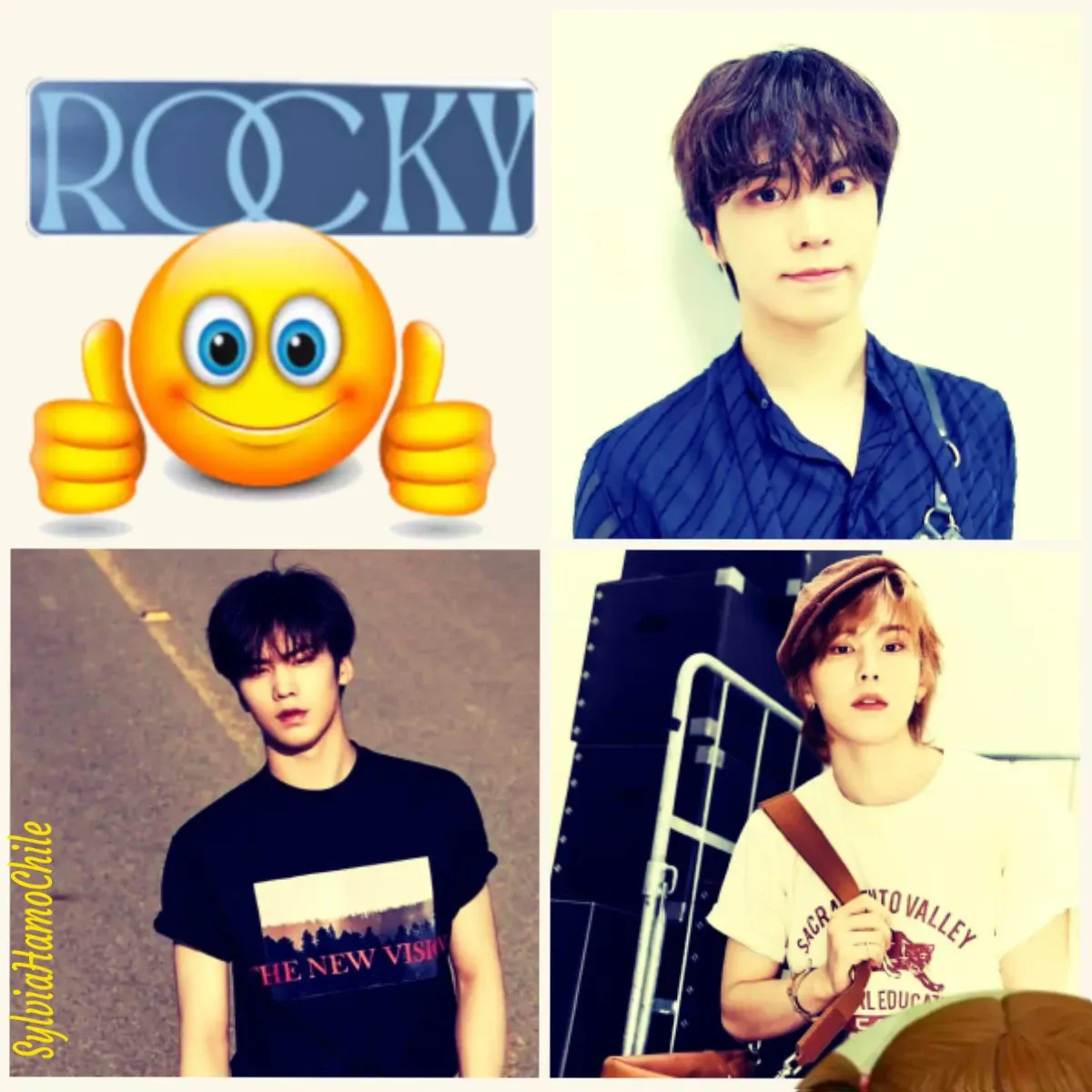 A moment captured by Rocky's fan