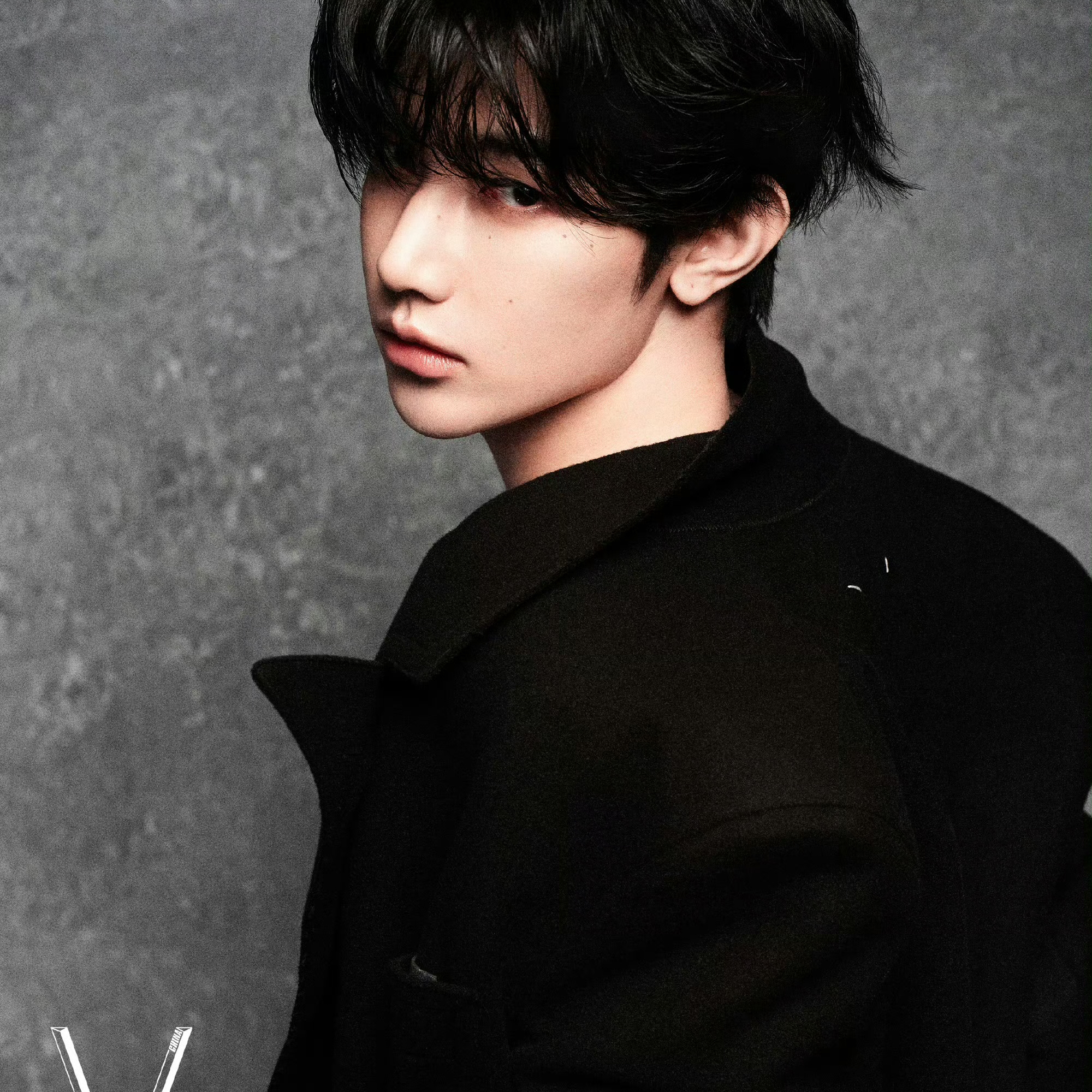 A moment captured by Zhang Hao's fan