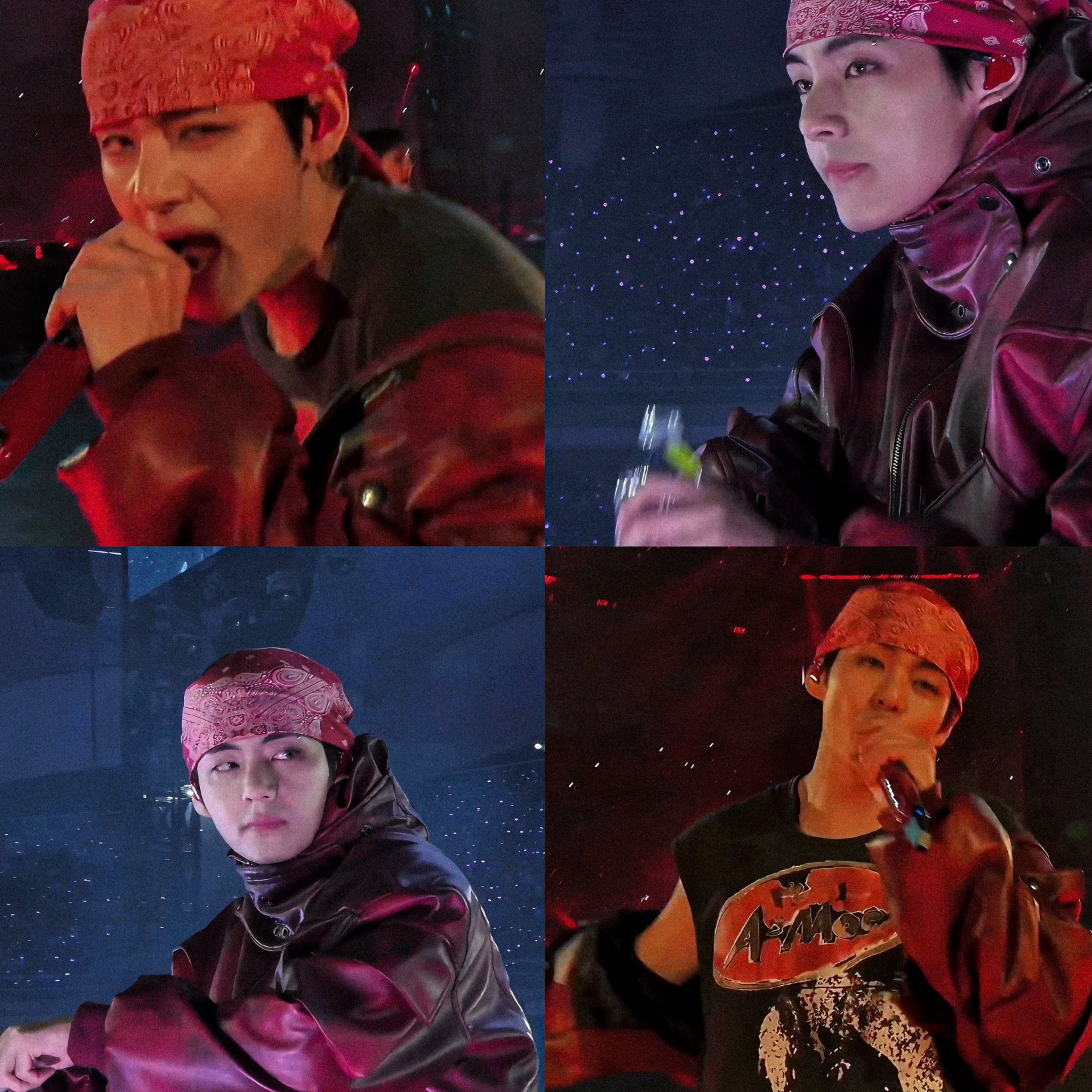 Momen yang diabadikan oleh penggemar V (BTS)