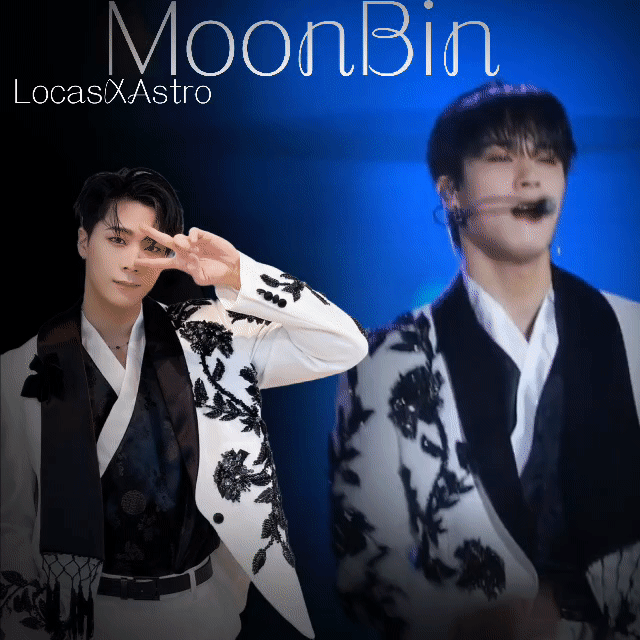 Recent activity shot of Moonbin (ASTRO)
