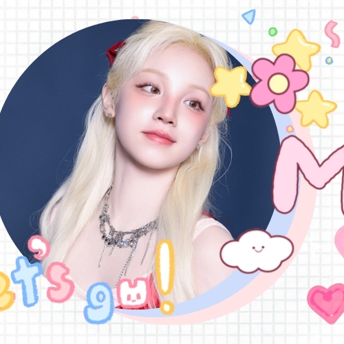 A moment captured by i-dle's fan