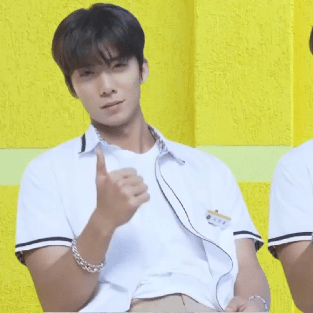 Recent activity shot of Hwiyoung (SF9)