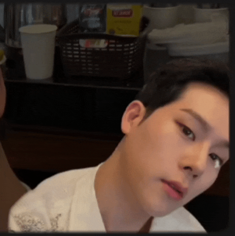 Recent activity shot of Joohoney (MONSTA X)