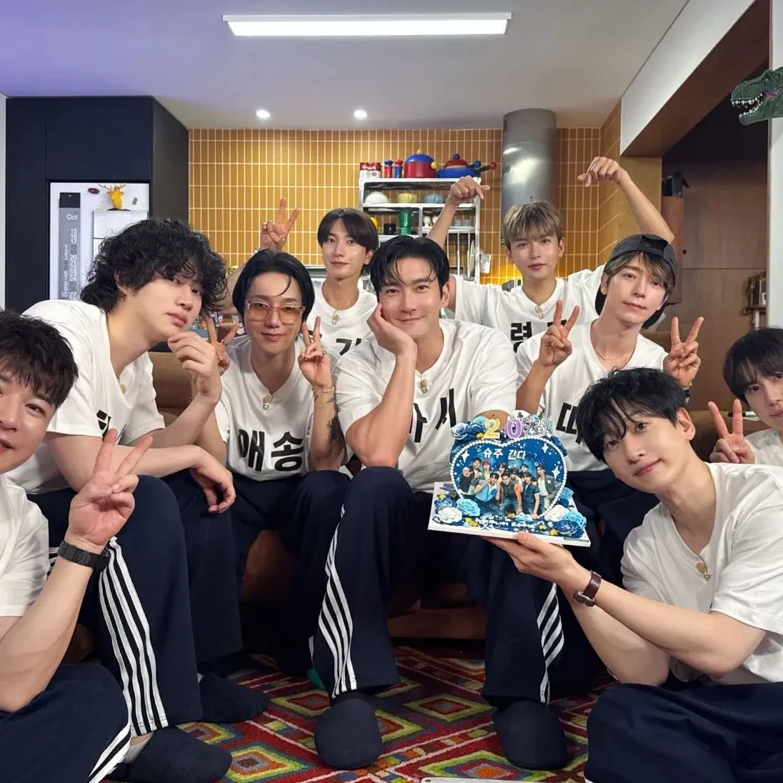 슈퍼주니어의 비하인드 컷