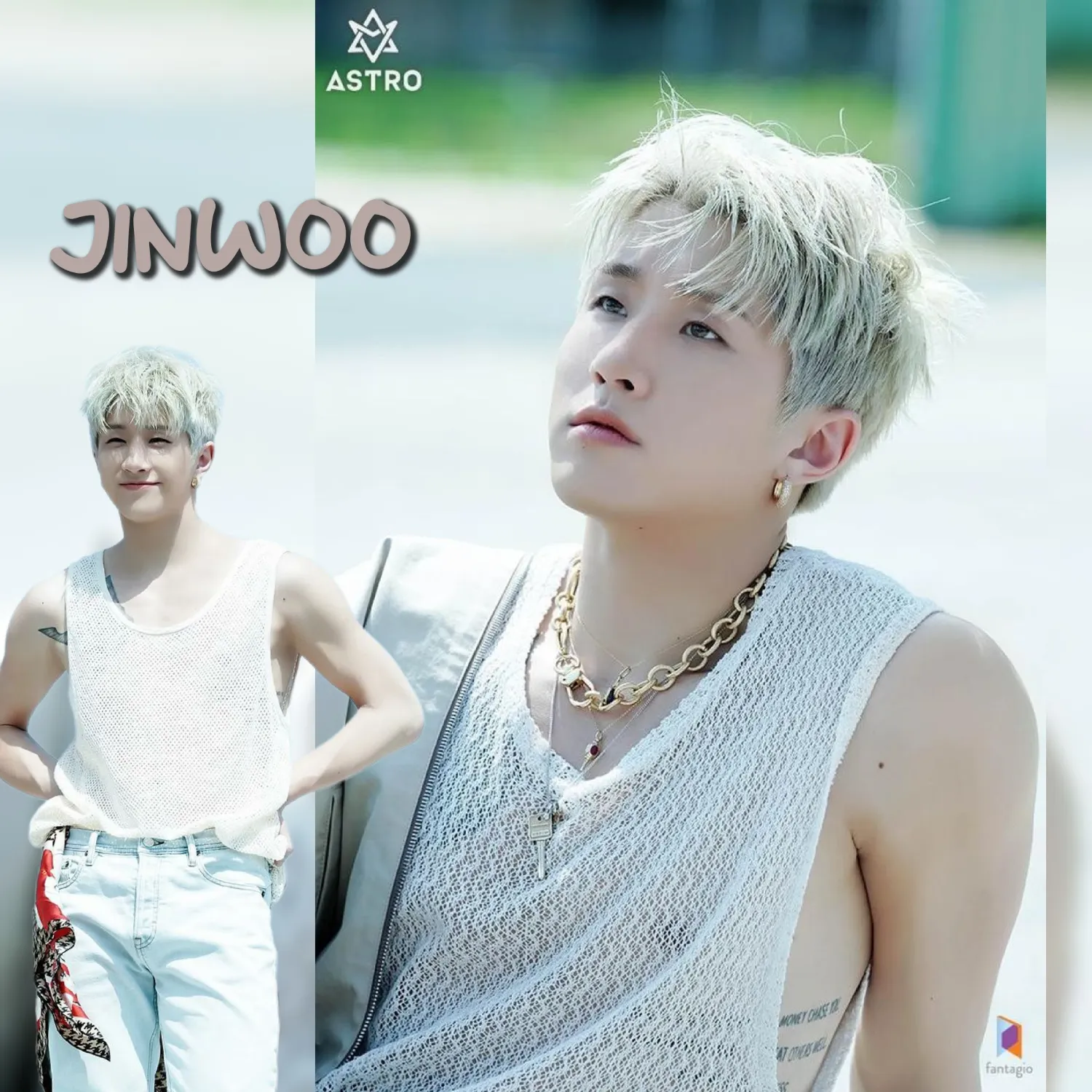 Recent activity shot of Jinjin (ASTRO)