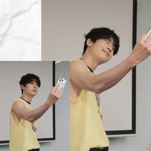 A moment captured by Han Seungwoo's fan