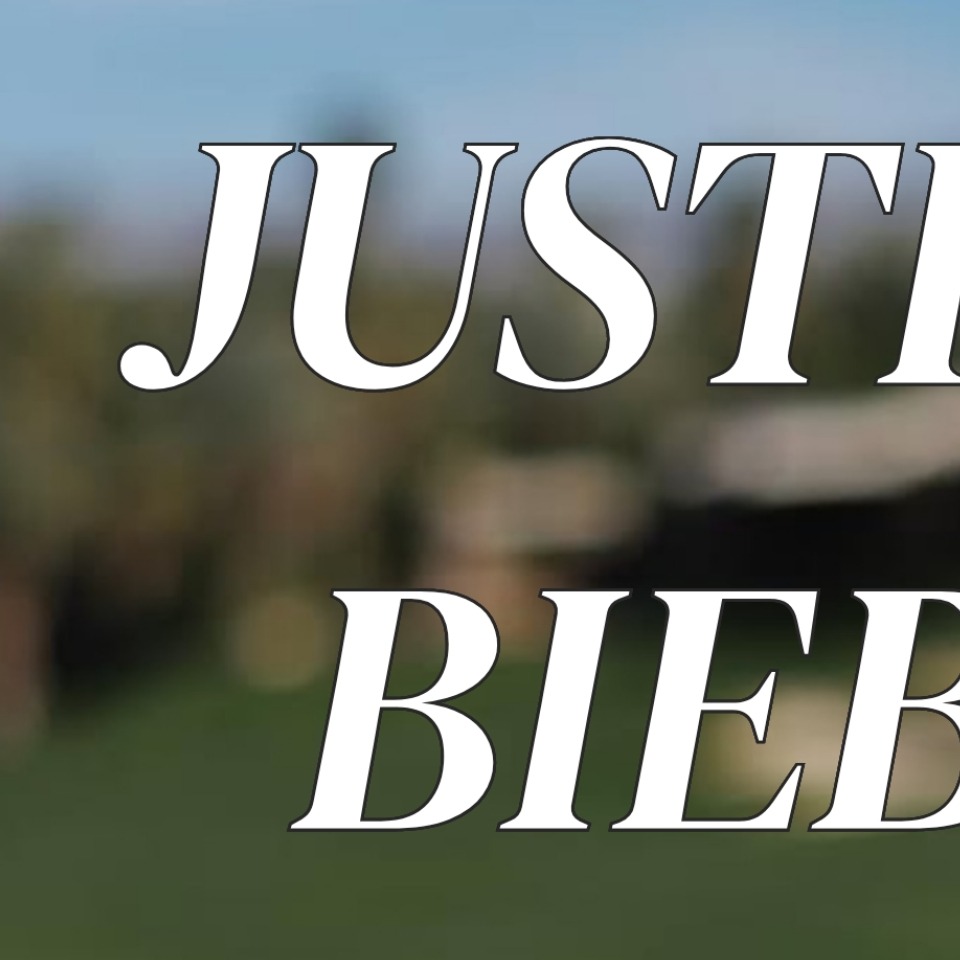 Recent activity shot of Justin Bieber