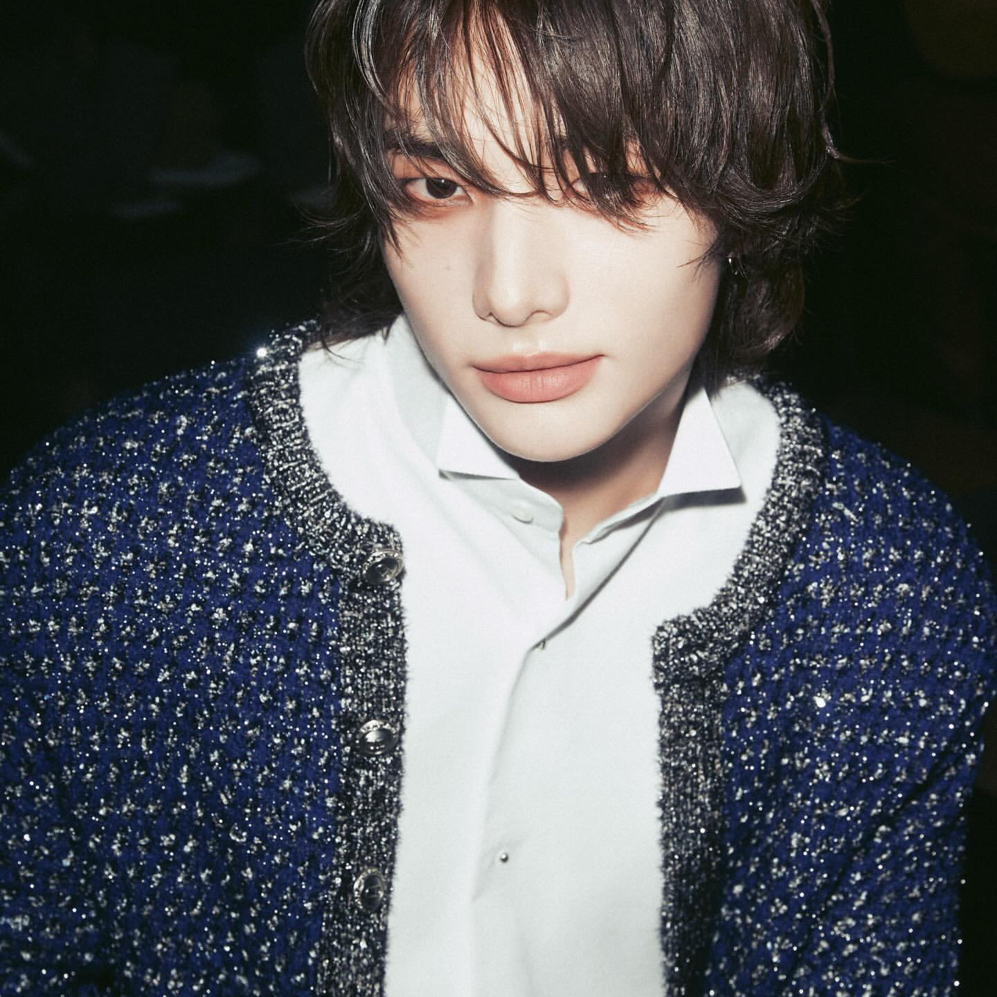 Recent activity shot of Hyunjin (Stray Kids)