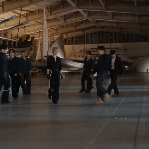 A moment captured by BTS's fan