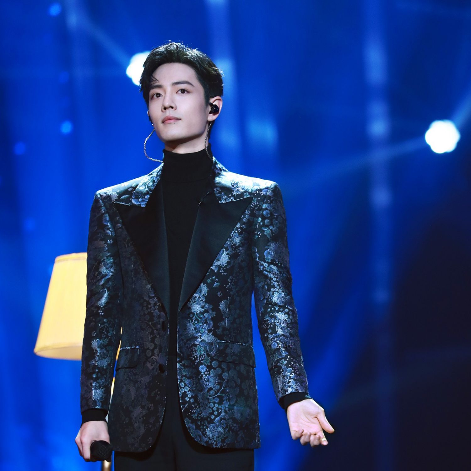 A moment captured by Xiao Zhan's fan