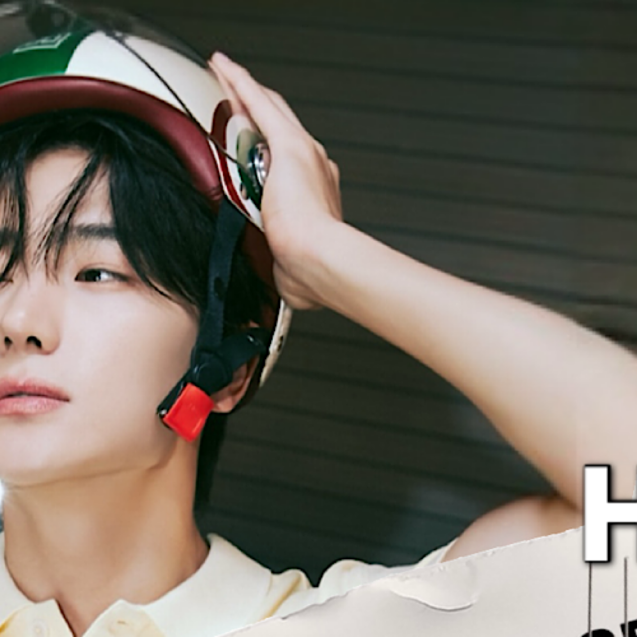 Recent activity shot of Hyunjae (THE BOYZ)
