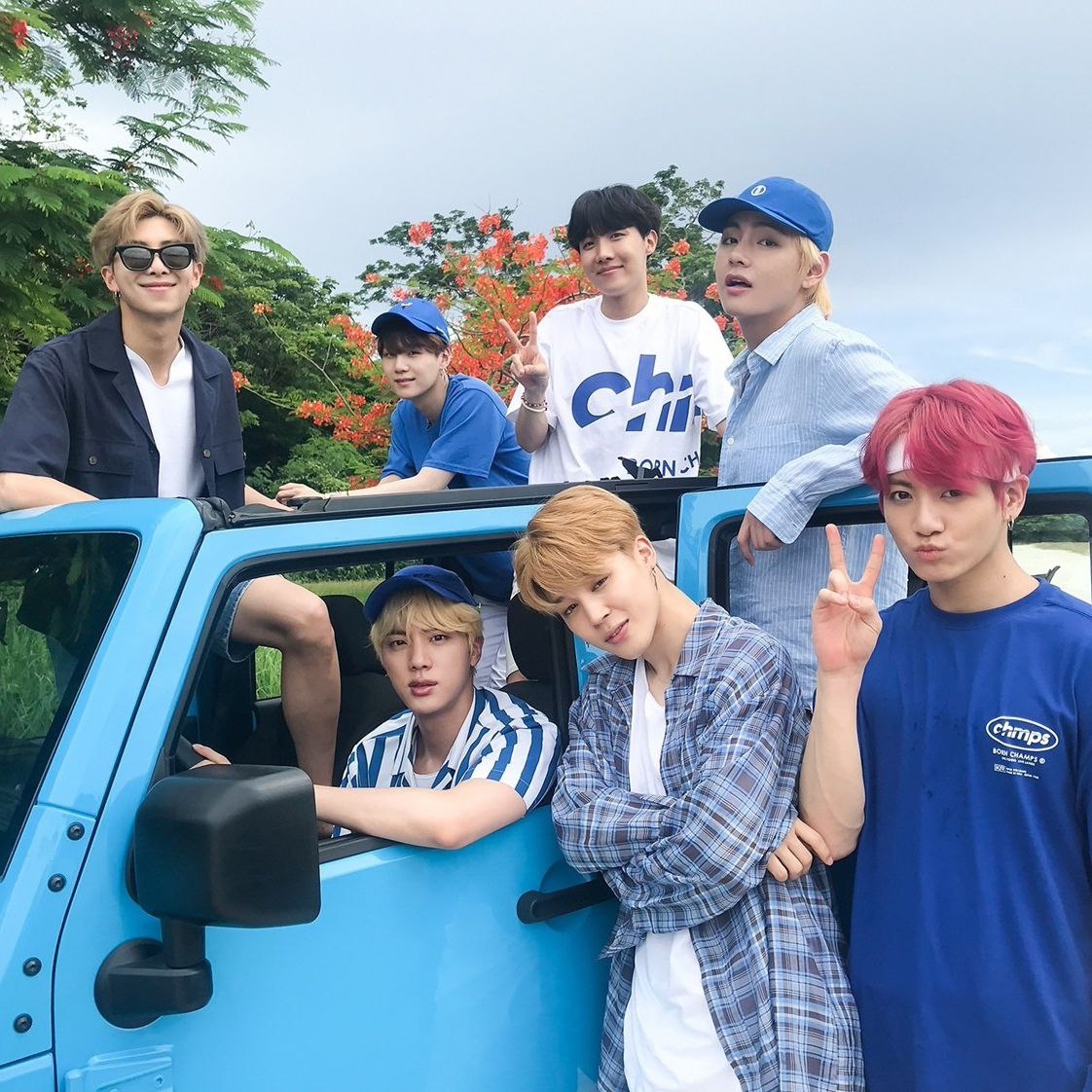 A moment captured by BTS's fan