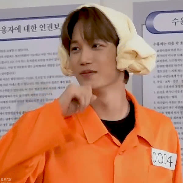 Signature photo of Kai (EXO) capturing their charm