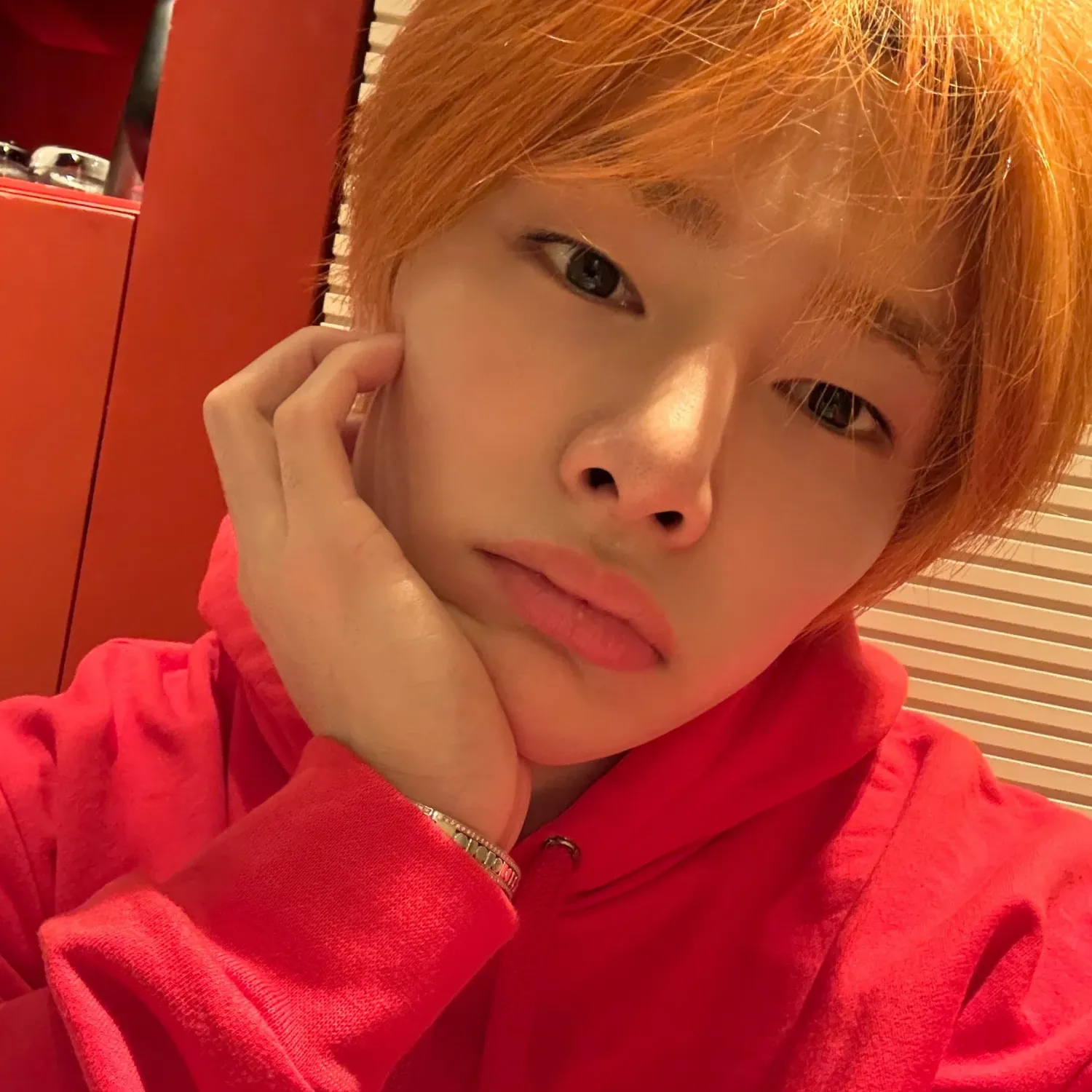 A moment captured by I.N (Stray Kids)'s fan