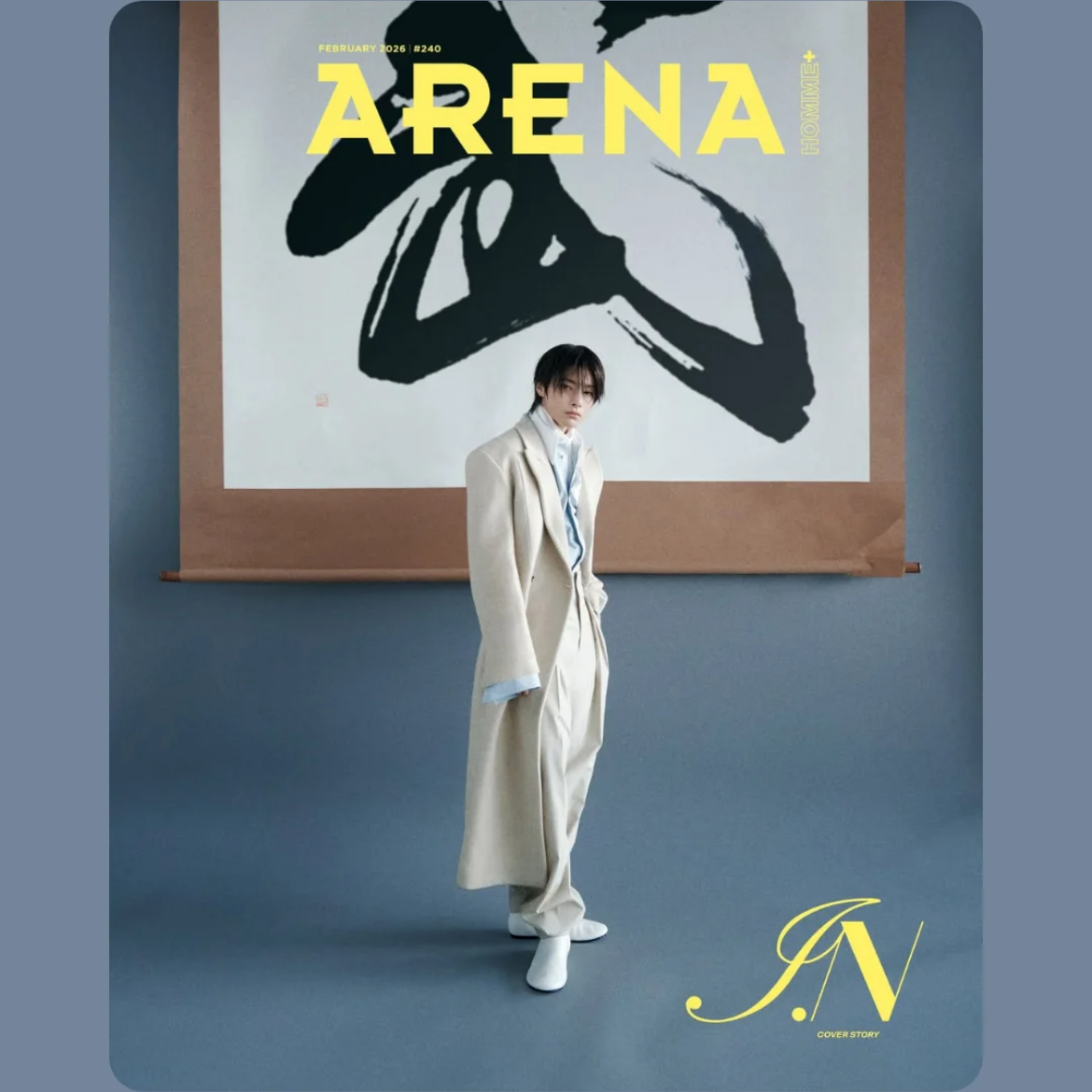 A moment captured by I.N (Stray Kids)'s fan