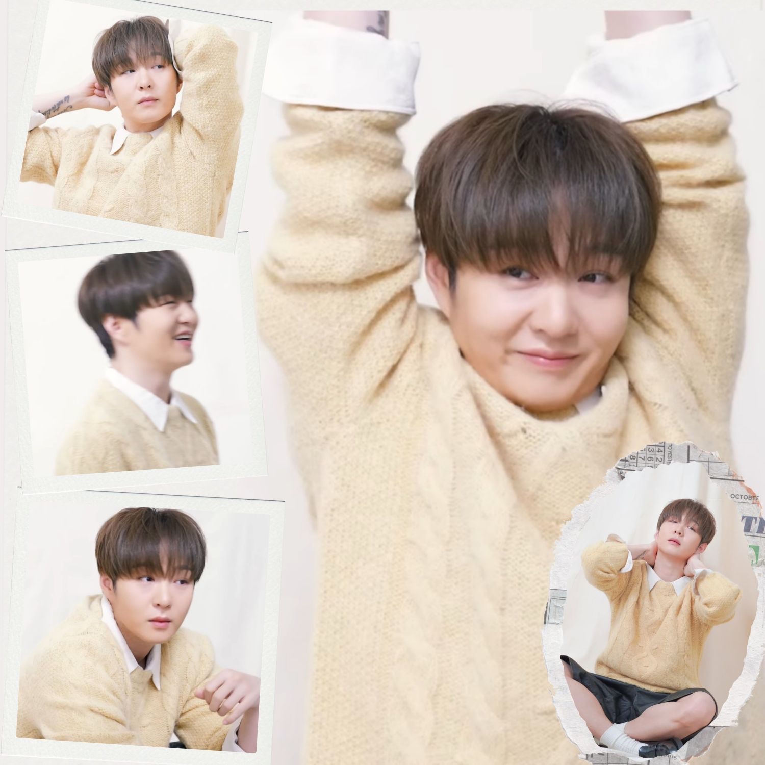 Behind-the-scenes cut of Lee Changsub (BTOB)