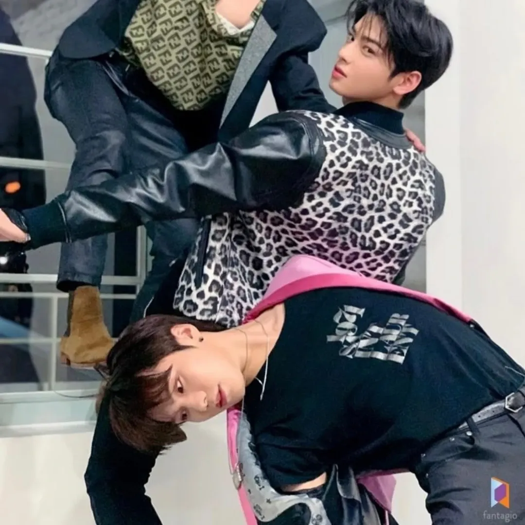 Recent activity shot of Eunwoo (ASTRO)