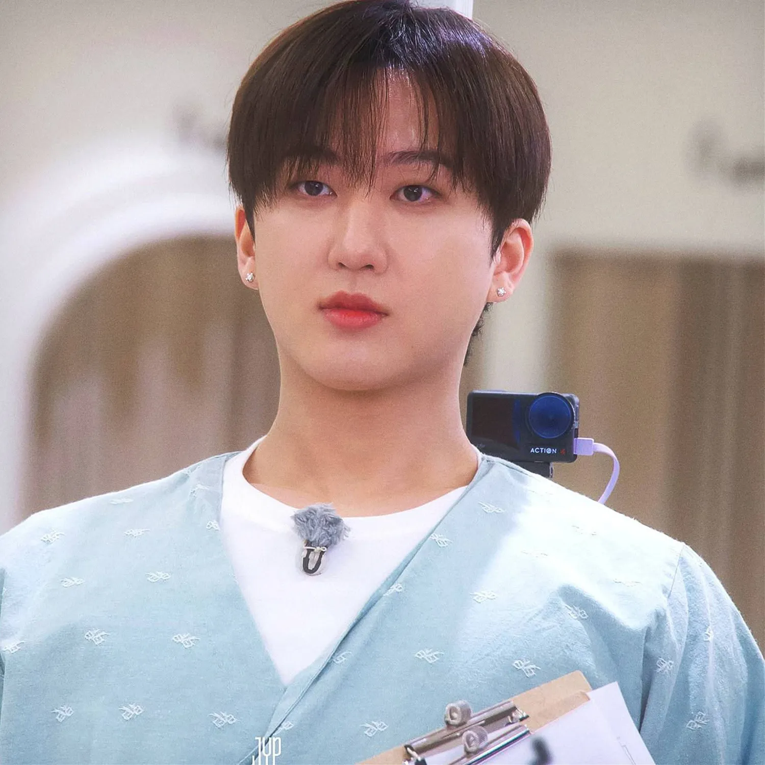 Behind-the-scenes cut of Changbin (Stray Kids)