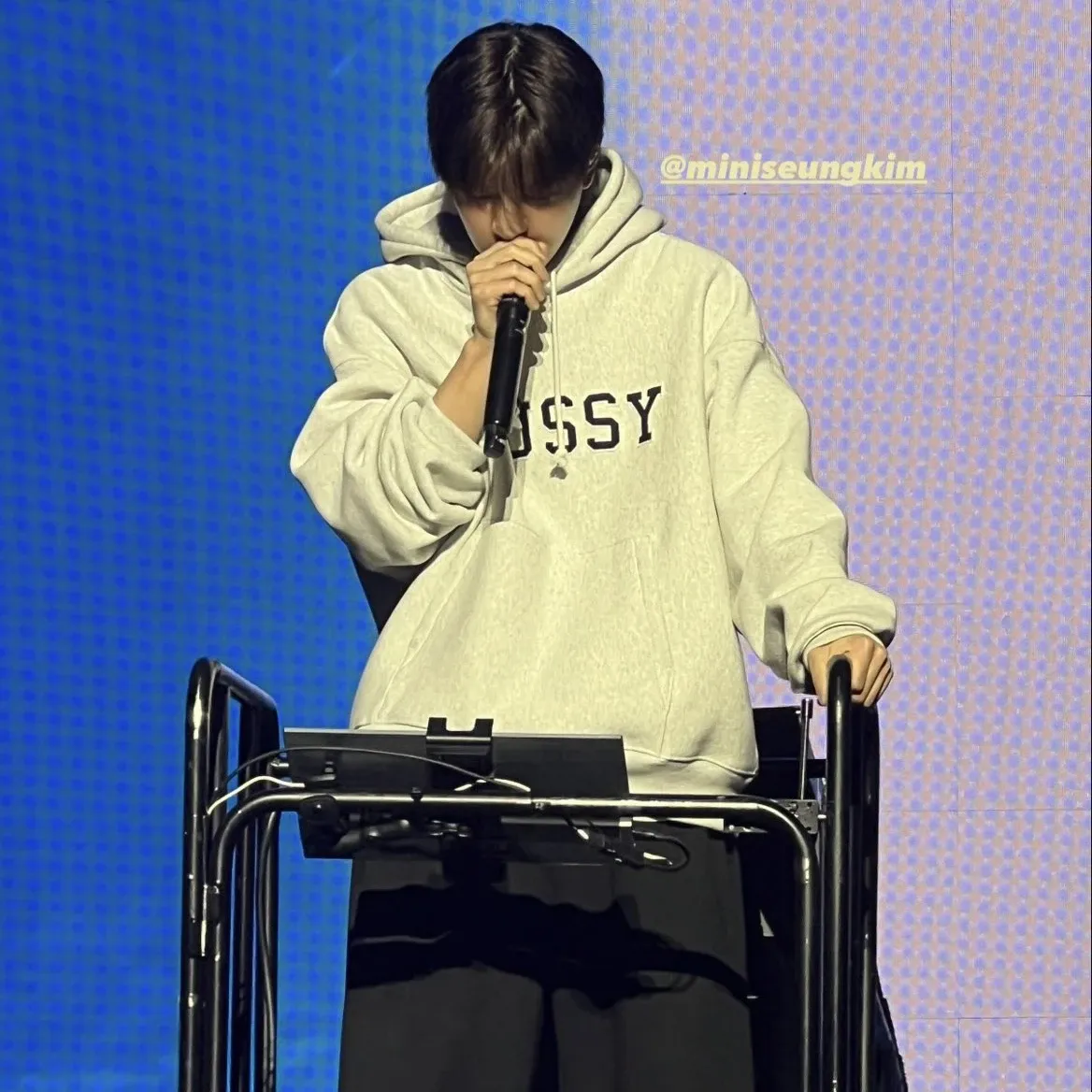 Behind-the-scenes cut of Seungmin (Stray Kids)