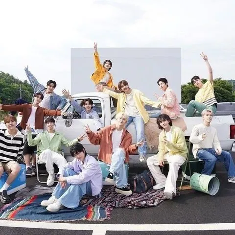 SEVENTEEN的幕後花絮