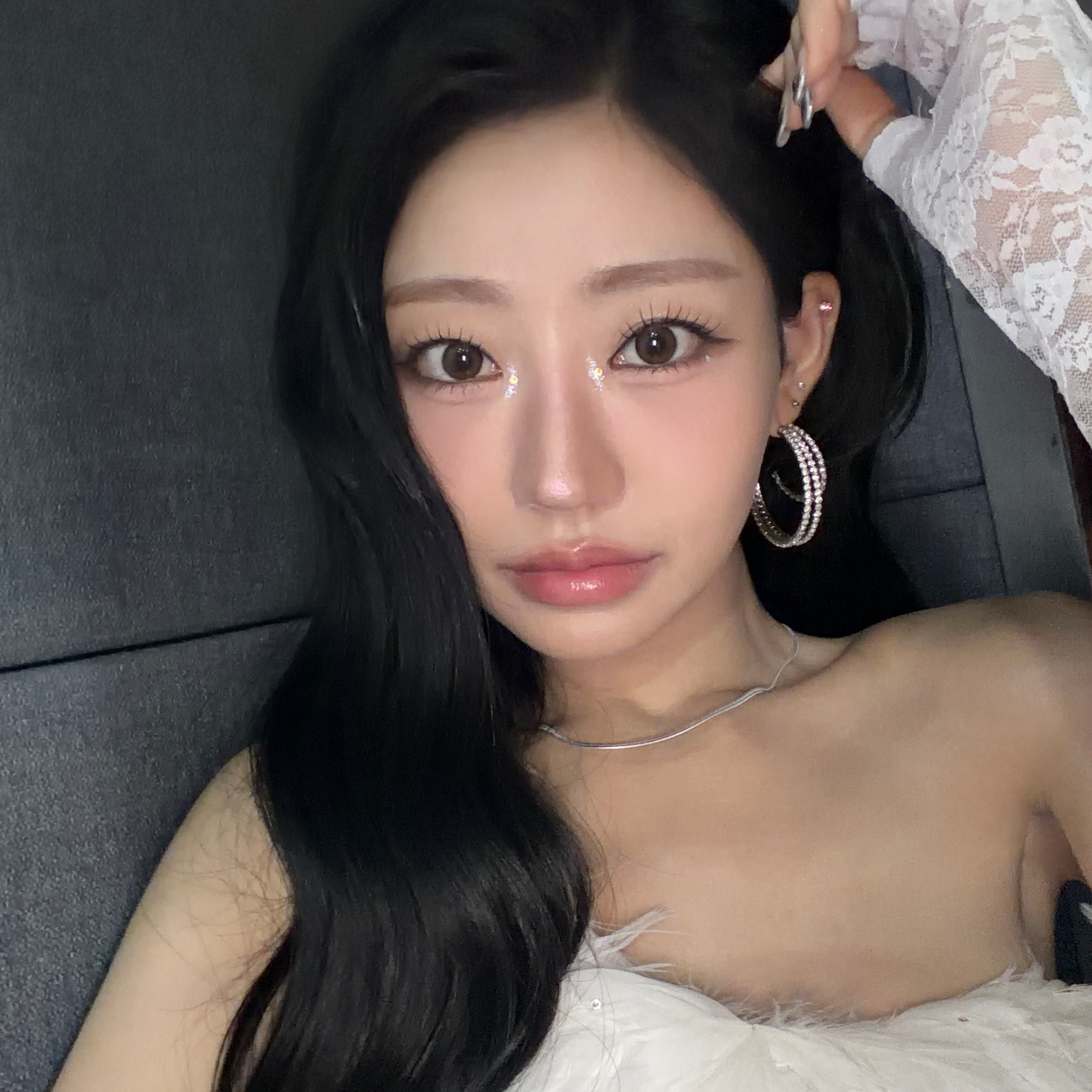 Julie (KISS OF LIFE)粉丝拍下的瞬间