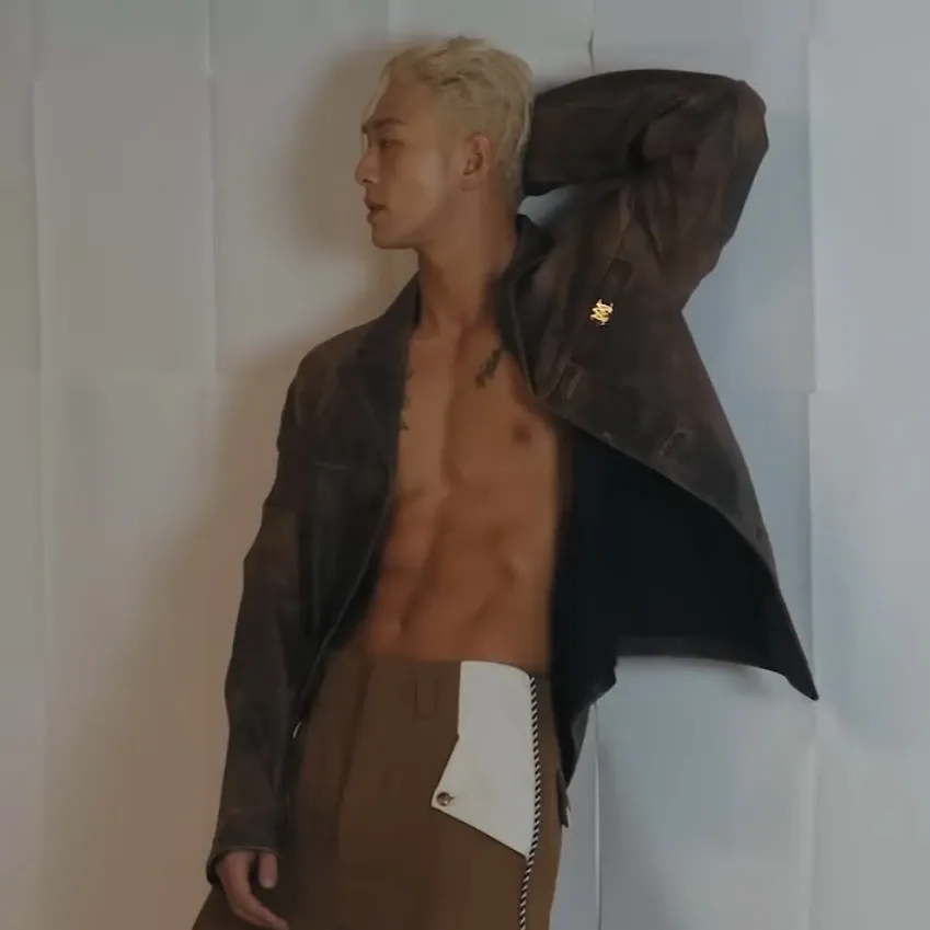 백호의 비하인드 컷