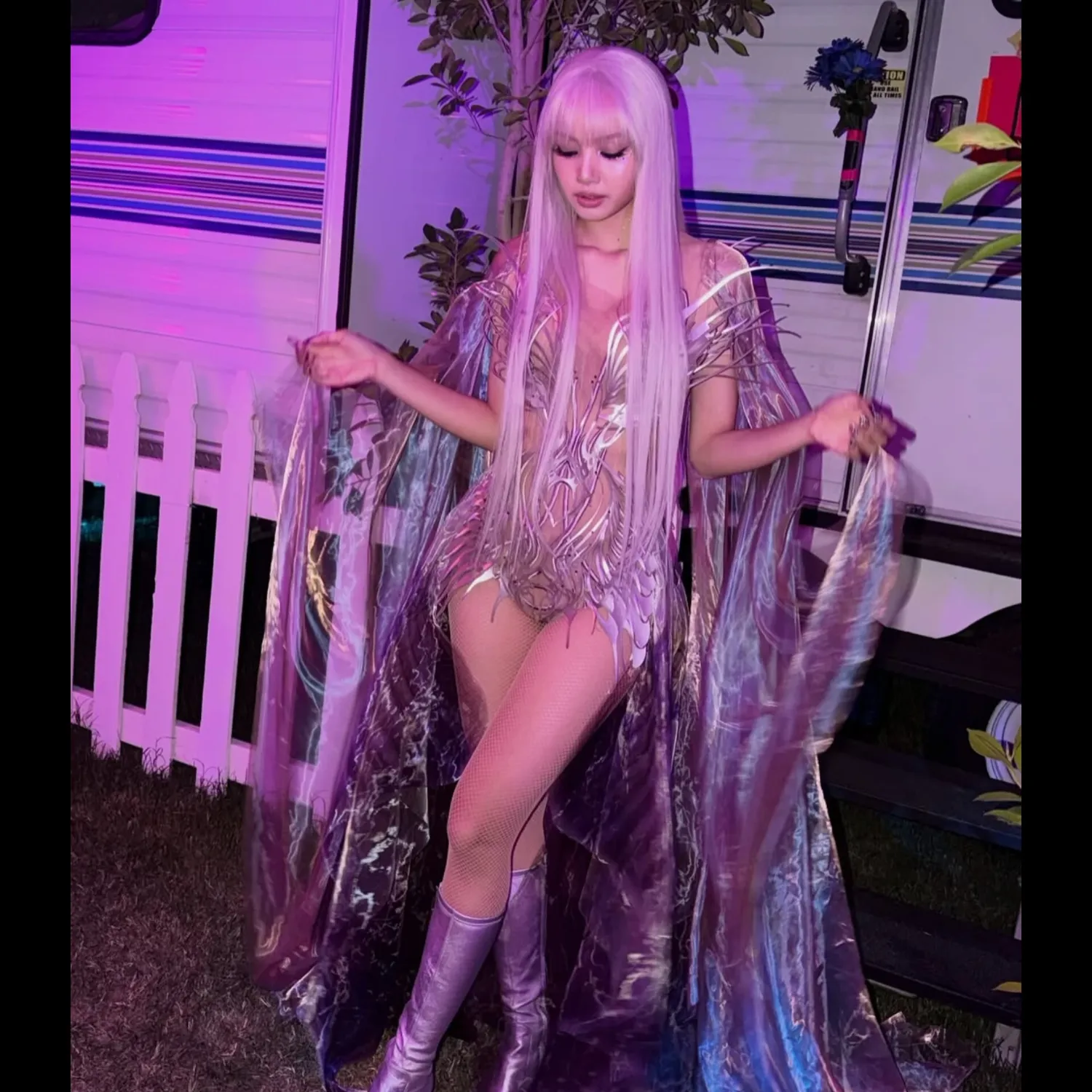 Potret di balik layar Lisa (BLACKPINK)