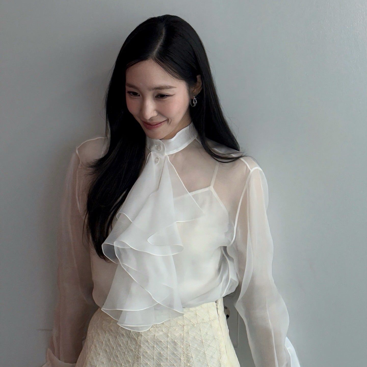 A moment captured by Tiffany Young (Girls' Generation)'s fan