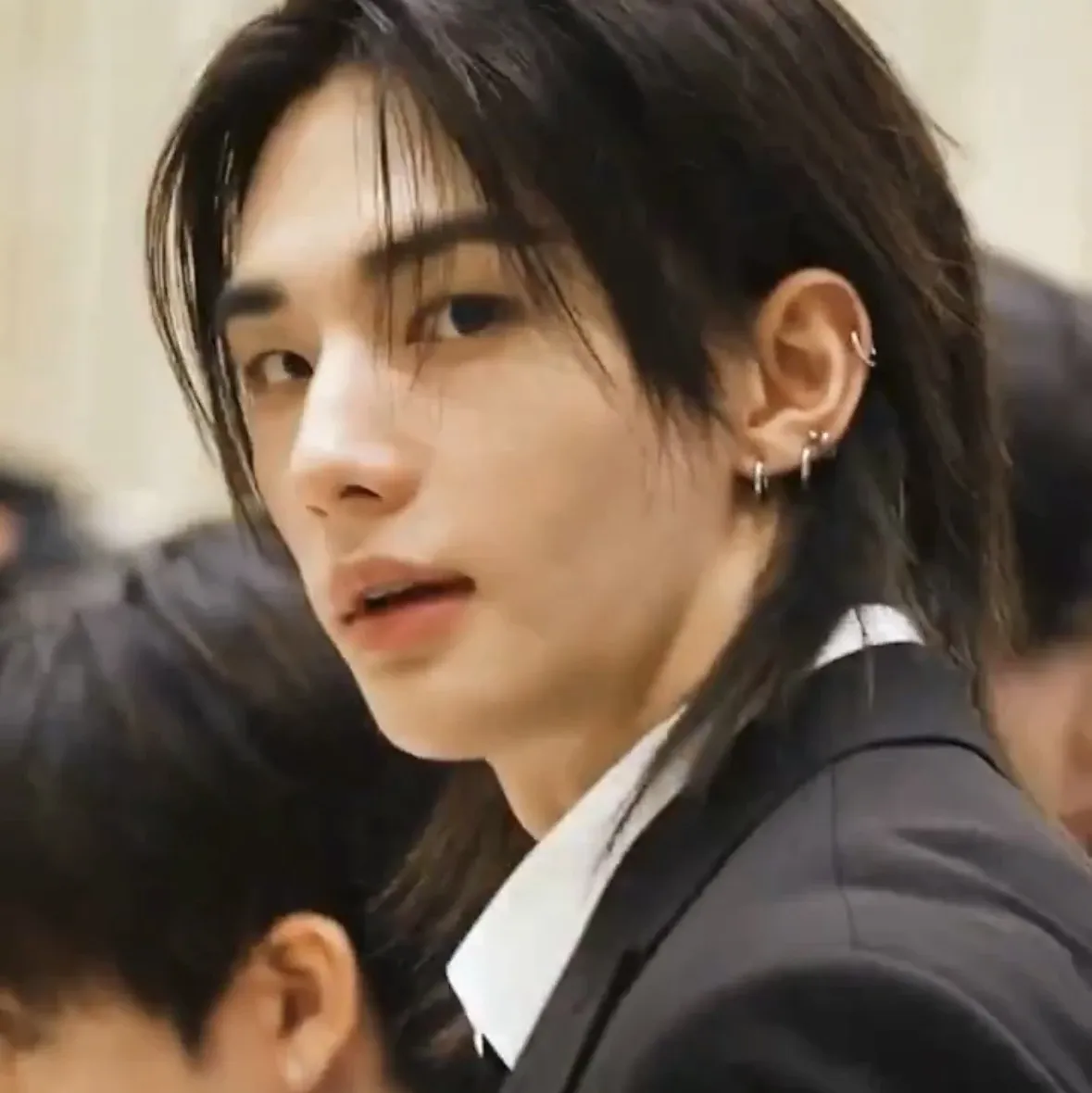 Behind-the-scenes cut of Hyunjin (Stray Kids)