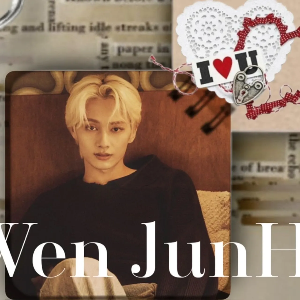 A moment captured by Jun (SEVENTEEN)'s fan