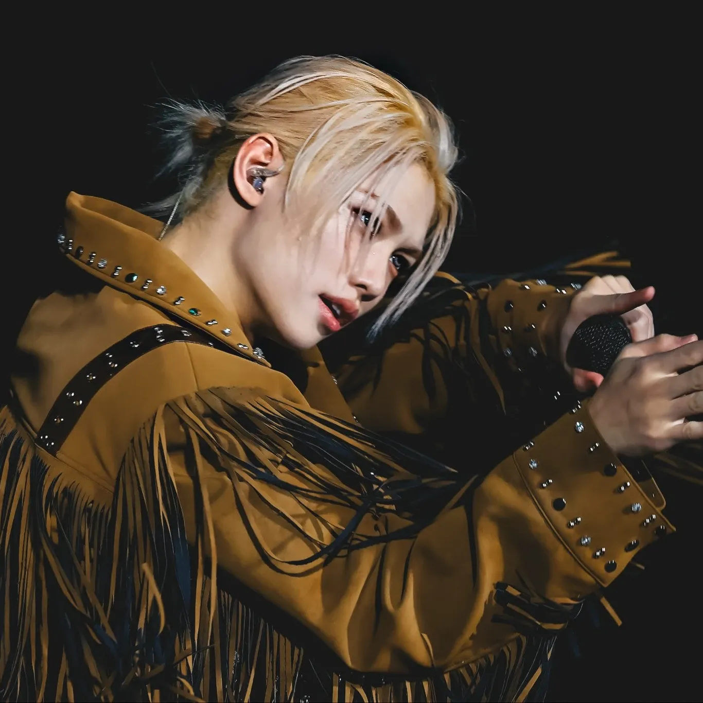 Recent activity shot of Felix (Stray Kids)