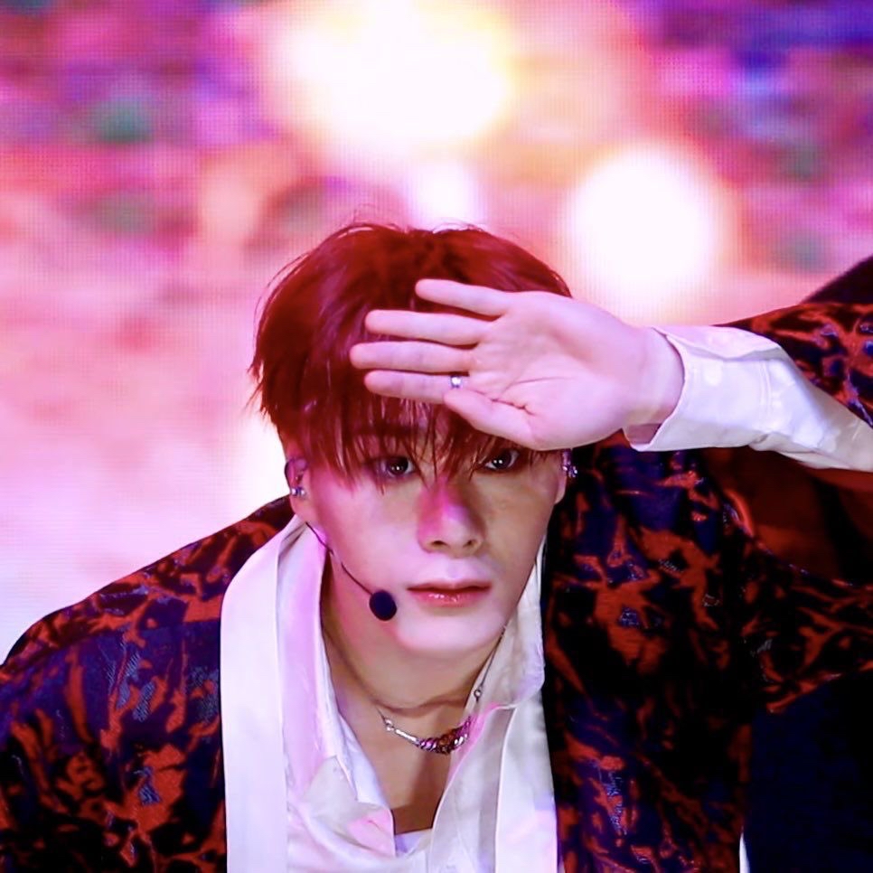 Recent activity shot of Moonbin (ASTRO)