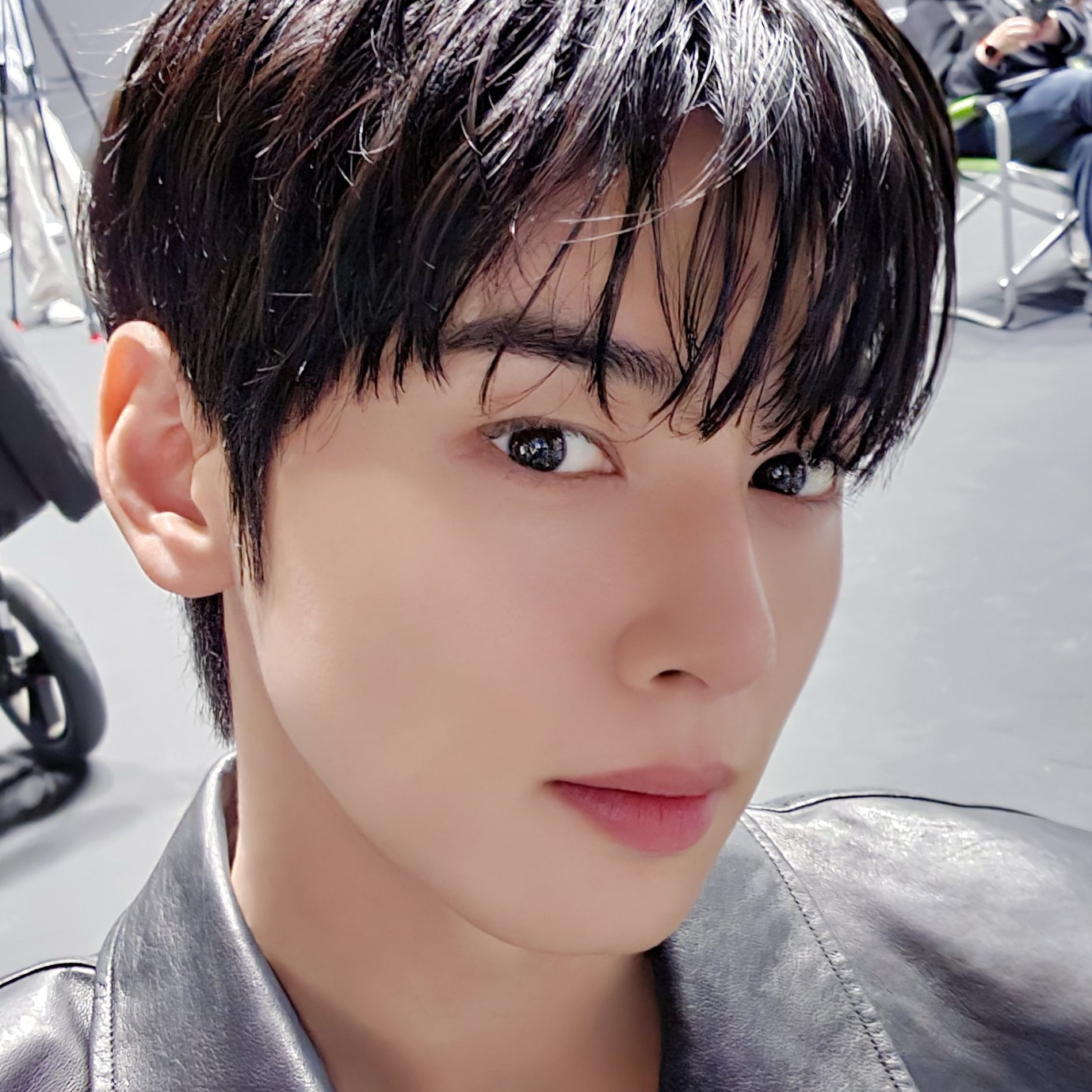 A moment captured by Eunwoo (ASTRO)'s fan