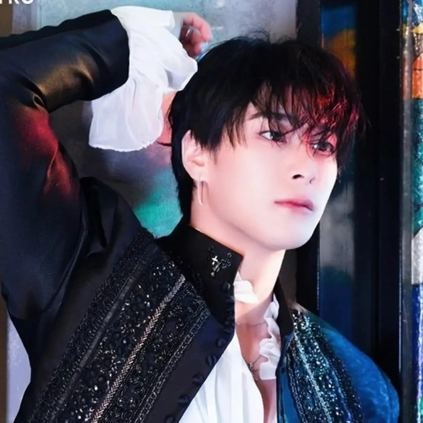 A moment captured by Moonbin (ASTRO)'s fan