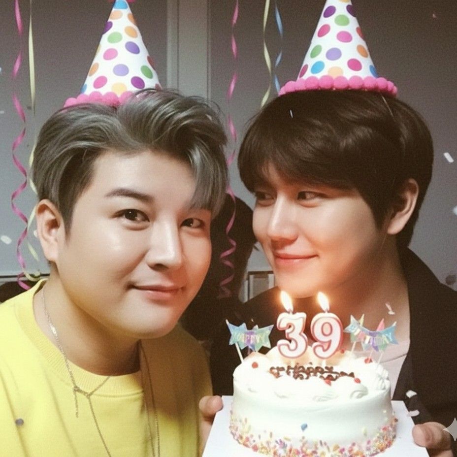 Behind-the-scenes cut of Shindong (Super Junior)