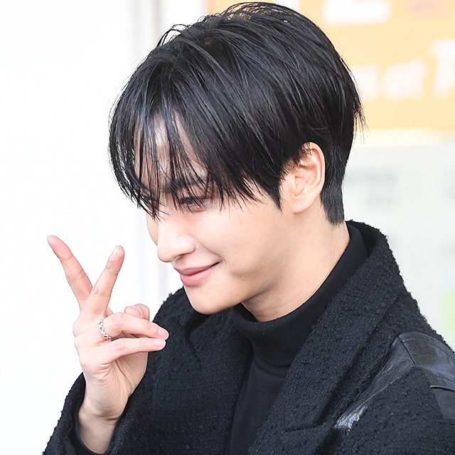 Recent activity shot of Seonghwa (ATEEZ)