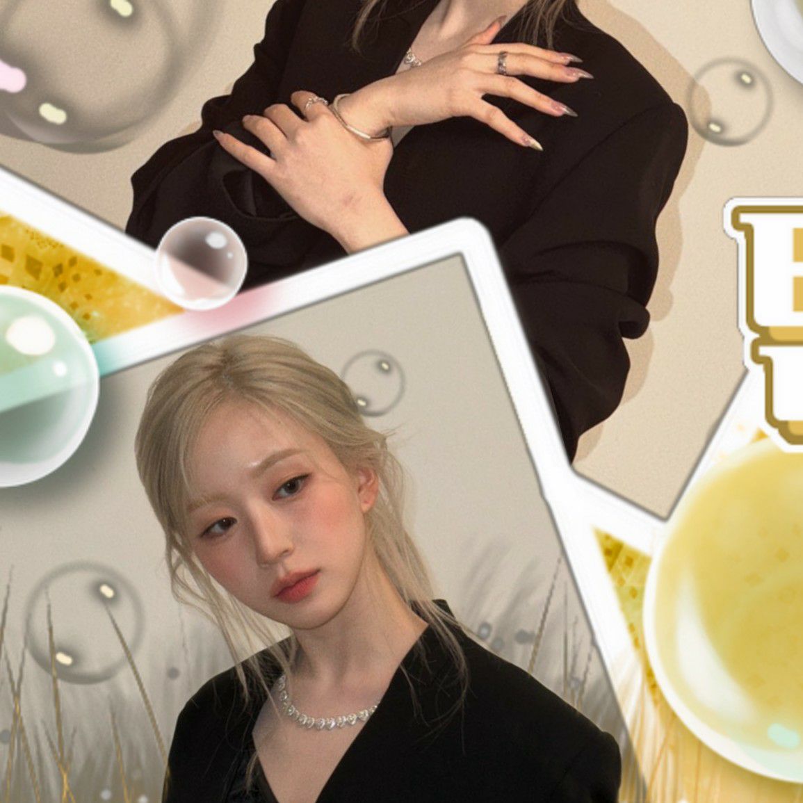 Behind-the-scenes cut of Haewon (NMIXX)