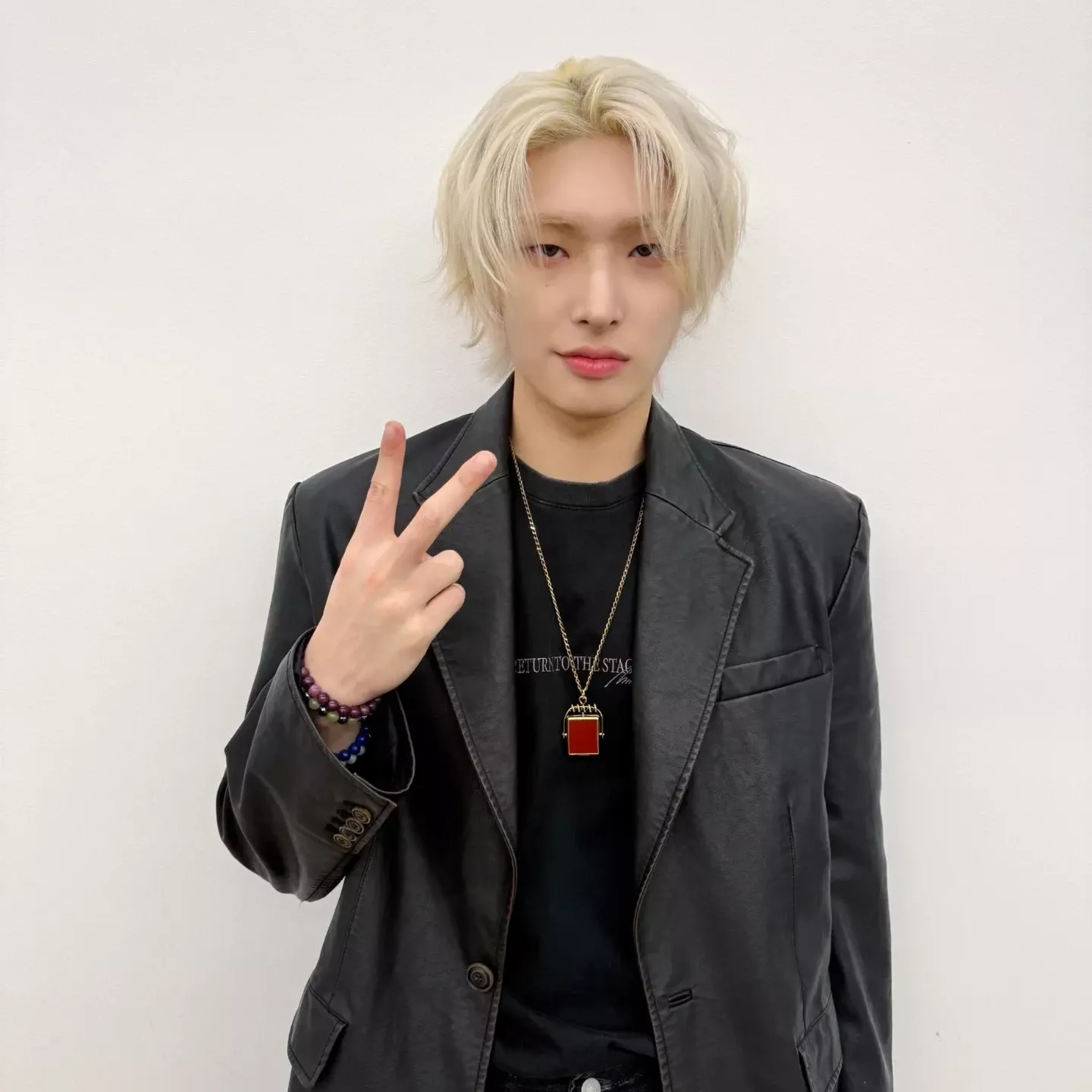 Recent activity shot of Mingi (ATEEZ)