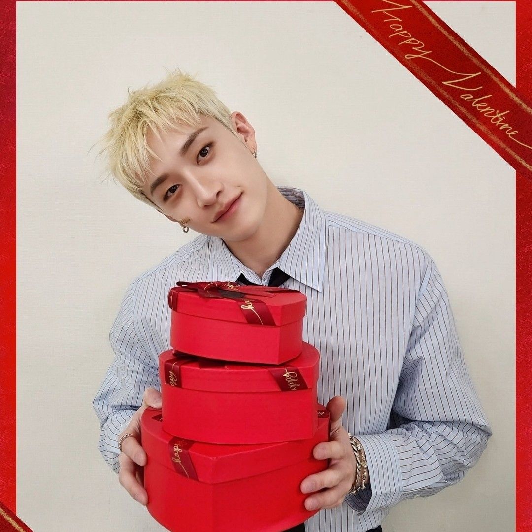 Recent activity shot of Bang Chan (Stray Kids)