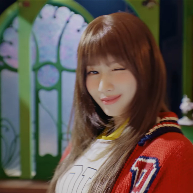 Recent activity shot of Sana (TWICE)