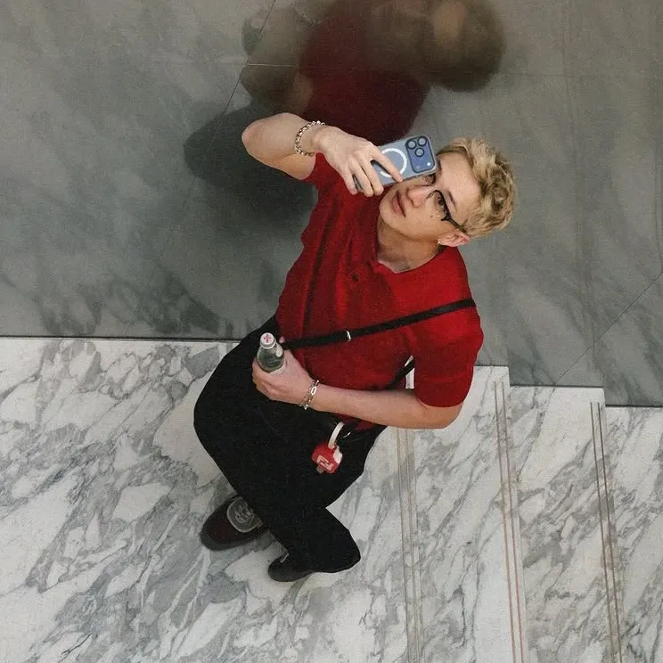 Behind-the-scenes cut of Bang Chan (Stray Kids)