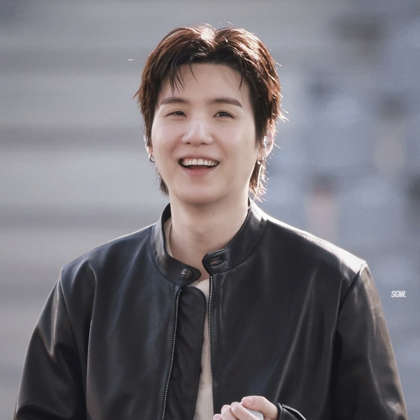 Recent activity shot of SUGA (BTS)