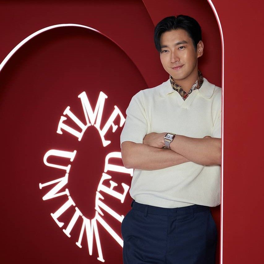 Behind-the-scenes cut of Siwon (Super Junior)