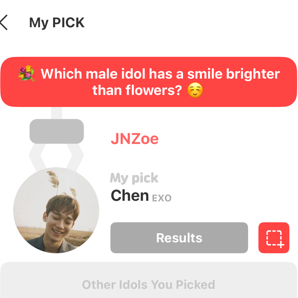 Behind-the-scenes cut of Chen (EXO)