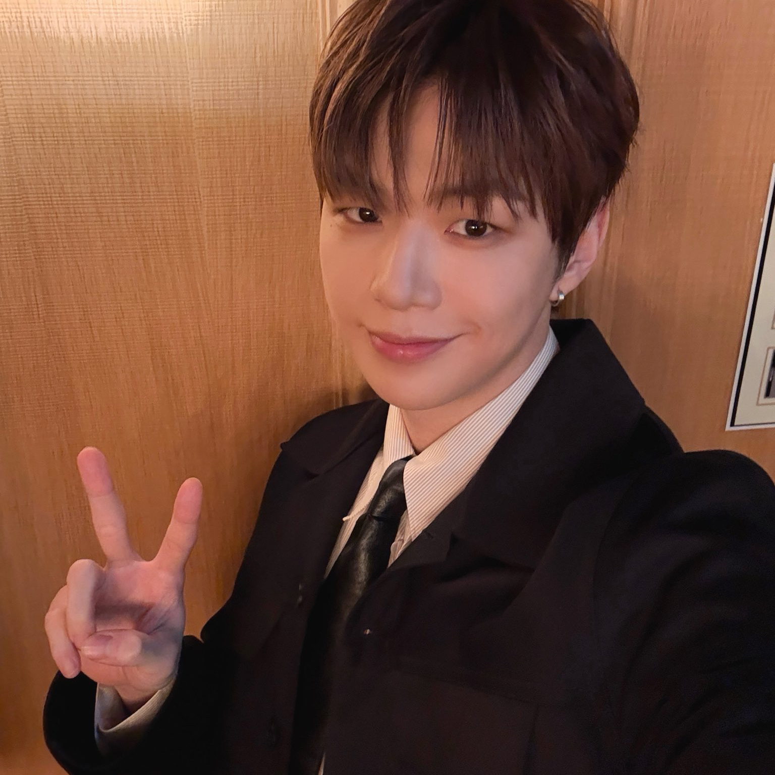 Recent activity shot of Kang Daniel
